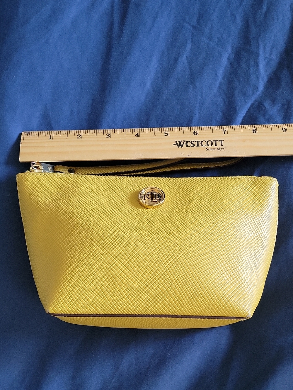 Ralph Lauren Yellow Wrislet Bag - Picture 7 of 10